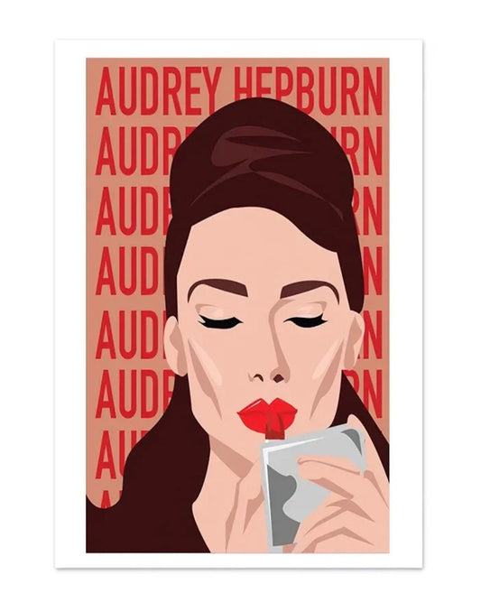 audrey hepburn poster