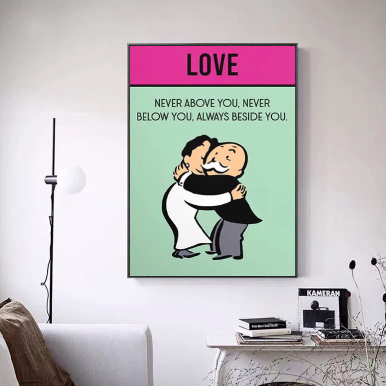 "love"money poster