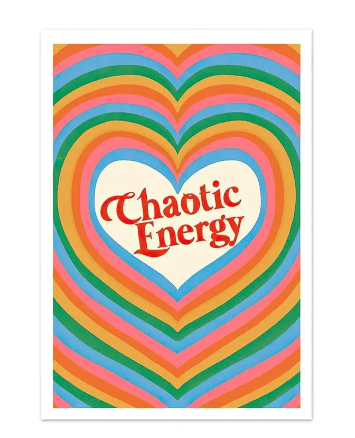 "chaotic energy" poster