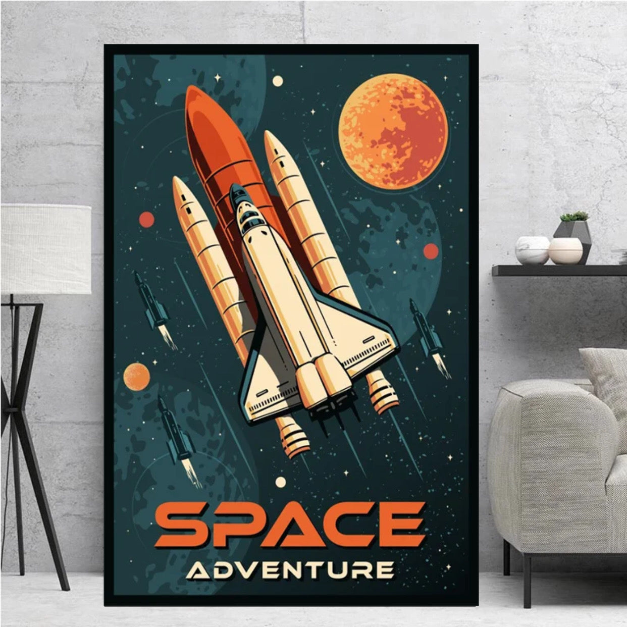 "space adventure" space poster