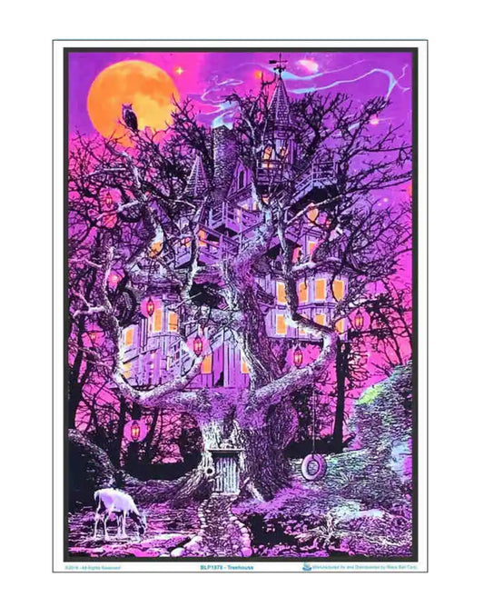 " tree house " poster