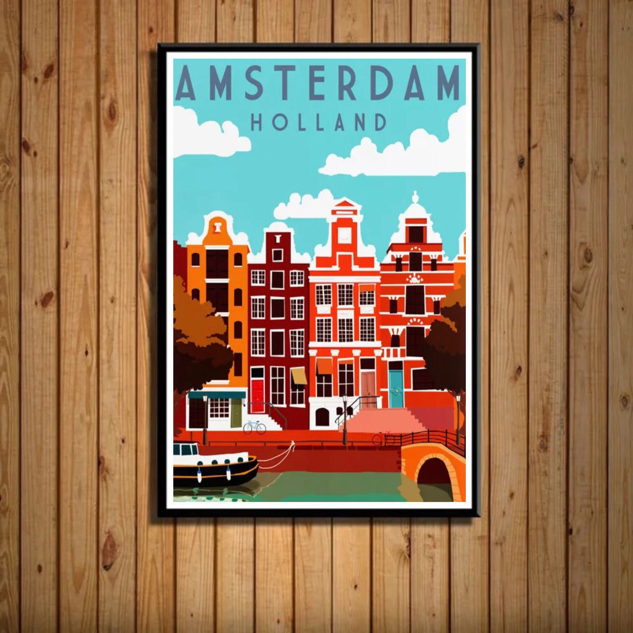 "amsterdam, holland poster