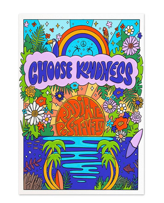 "choose kindness" poster