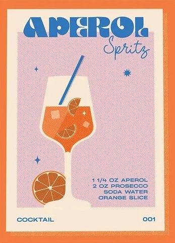 aperol spritz poster