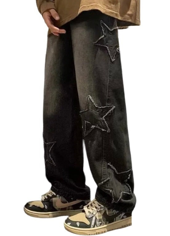 star baggy jeans