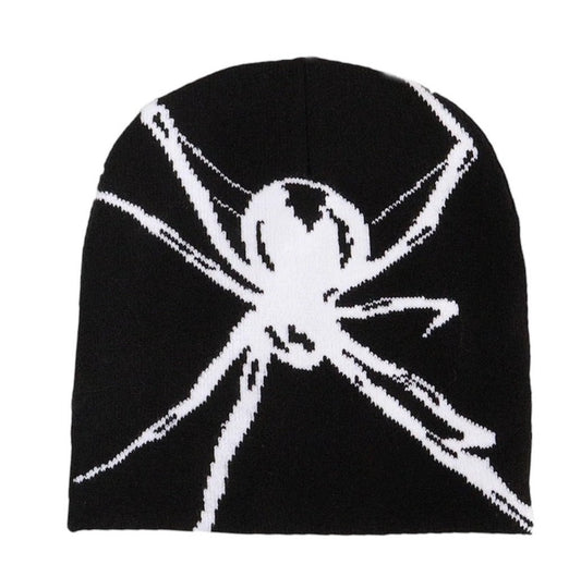 spider print hat