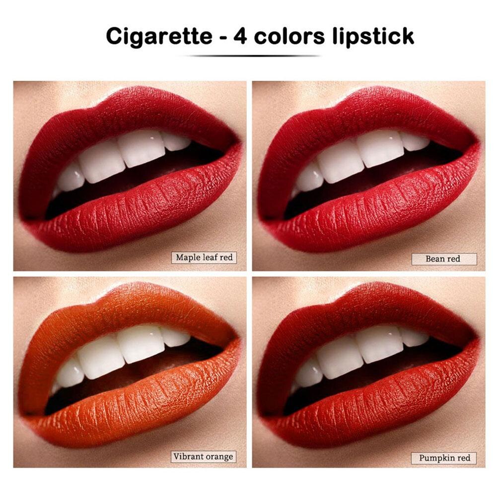 4 colors cigarette lipstick set