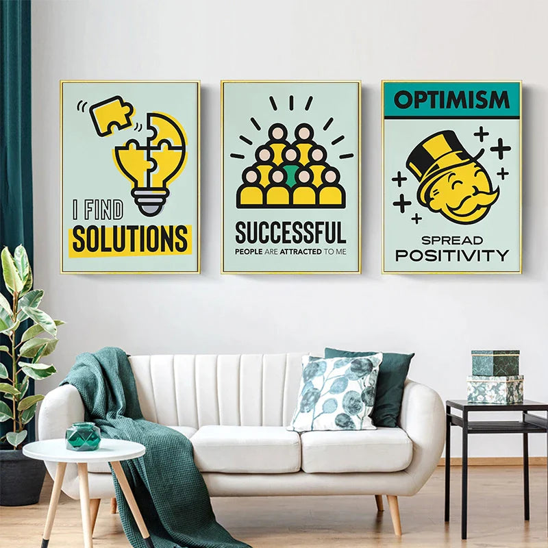 "optimism spread positivity" poster