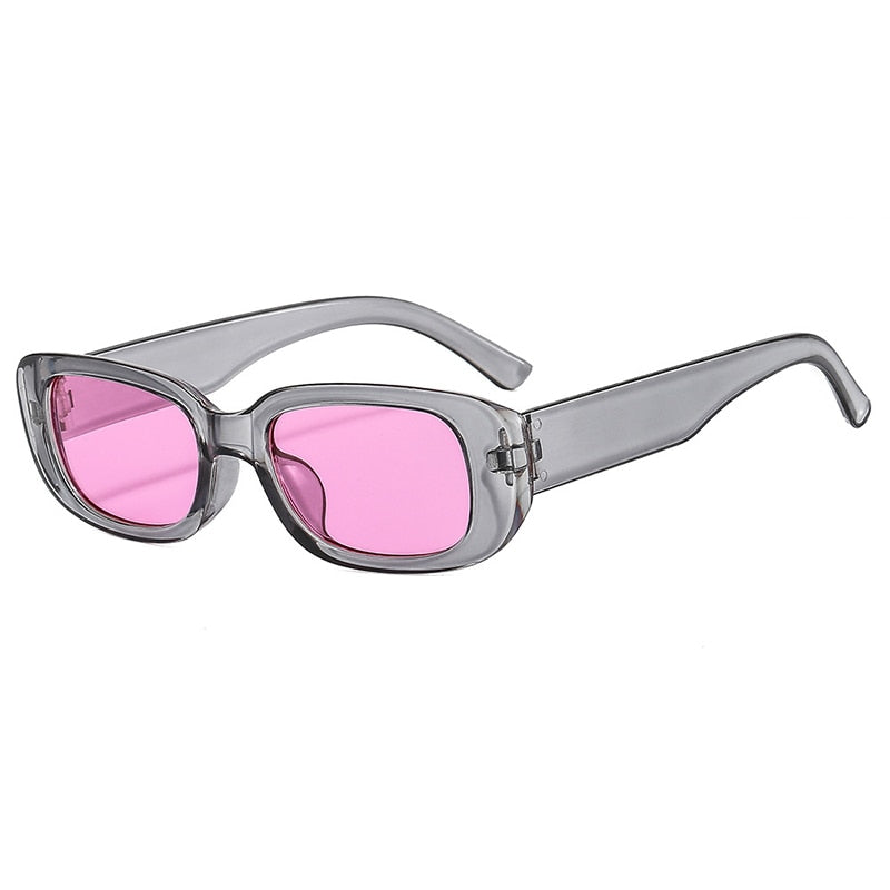 grey purple sunglasses
