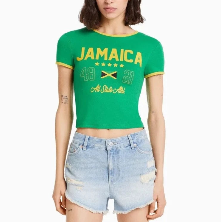 jamaica crop top