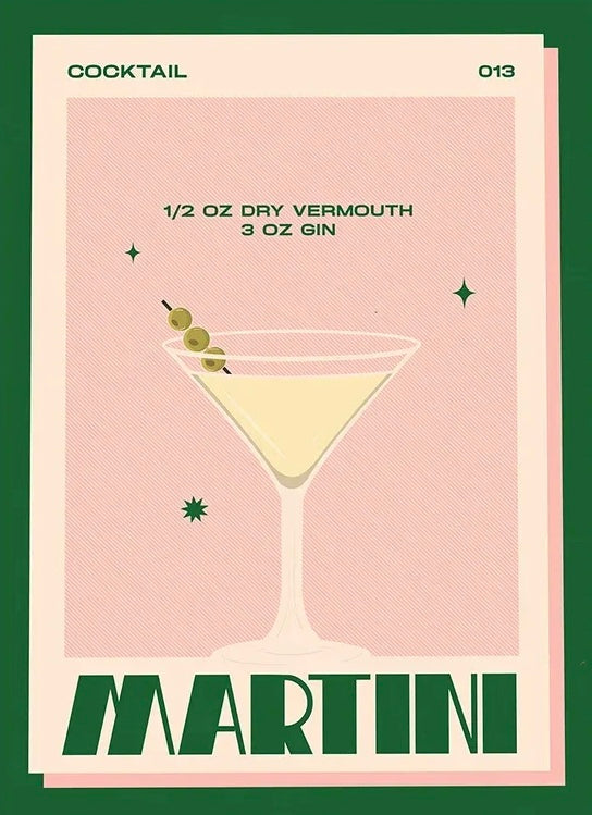 martini poster