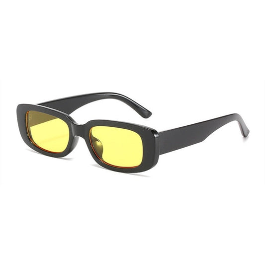 black/yellow sunglasses