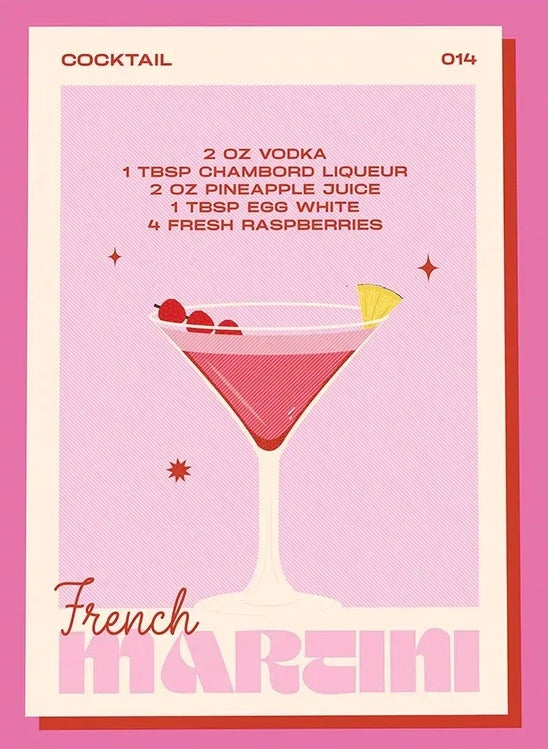 french martini poster