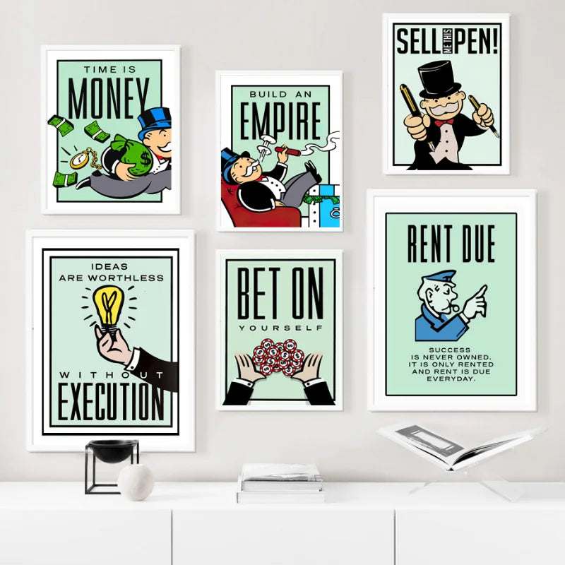"build an empire" money poster