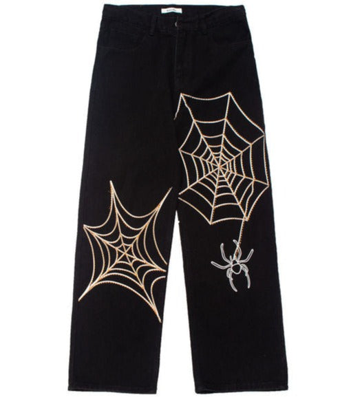 spiderweb jeans