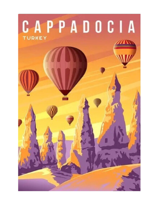 cappadocia turkey poster
