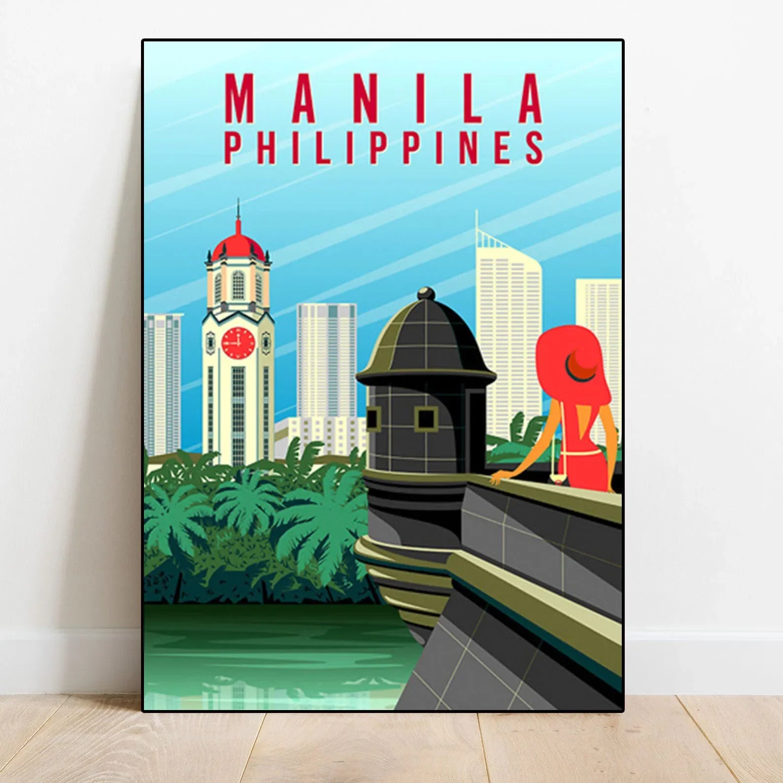 manila philippines poster