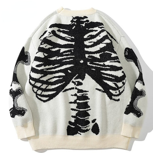 skeleton sweater