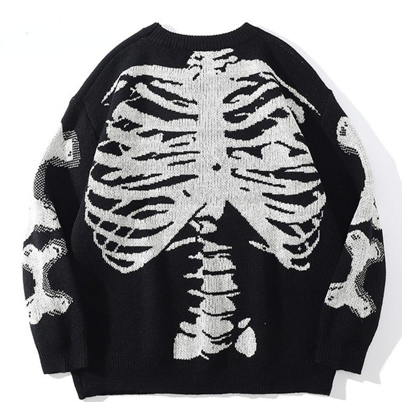 skeleton sweater